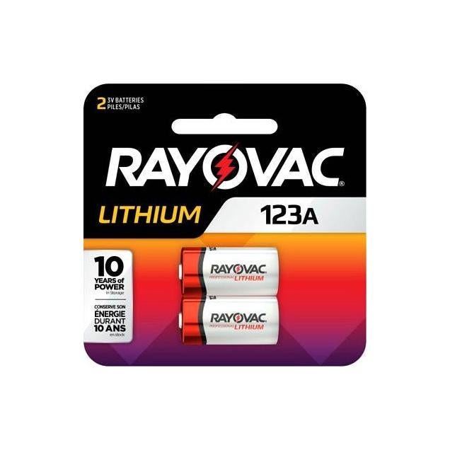 Rayovac 123A Lithium Battery (2-Pack) Rayovac 123A Lithium Battery (2-Pack)