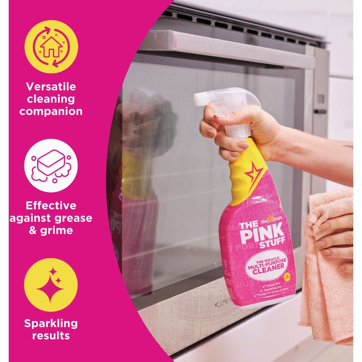 The Pink Stuff 25.4 Oz. Miracle Multi-Purpose Spray Cleaner - photo 3 The Pink Stuff 25.4 Oz. Miracle Multi-Purpose Spray Cleaner - photo 3