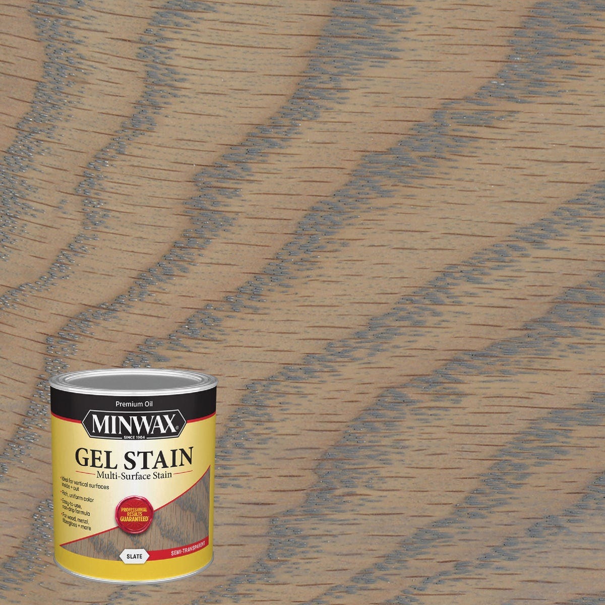 Minwax 1 Qt. 284 Slate Gel Stain Minwax 1 Qt. 284 Slate Gel Stain