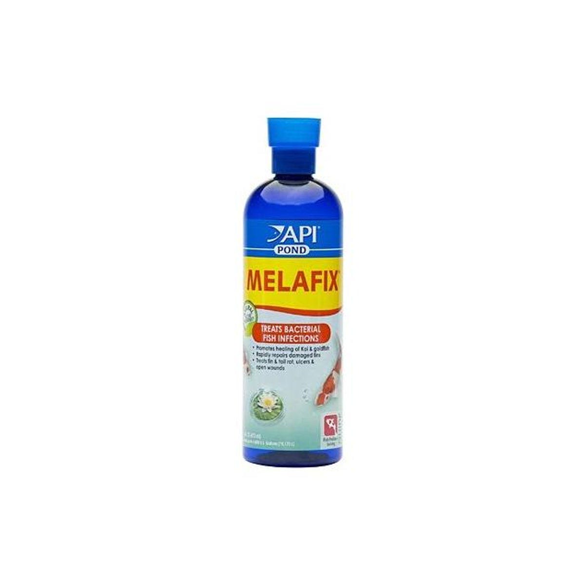 API Pond 16 Oz. Melafix Pond Fish Bacterial Infection Remedy Water Treatment
