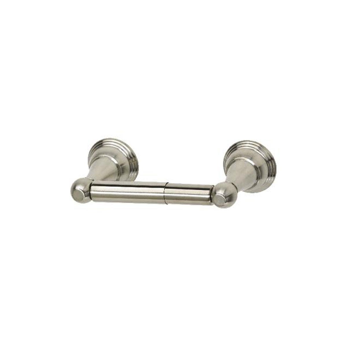 HomePointe Brushed Nickel Vintage Toilet Paper Holder HomePointe Brushed Nickel Vintage Toilet Paper Holder