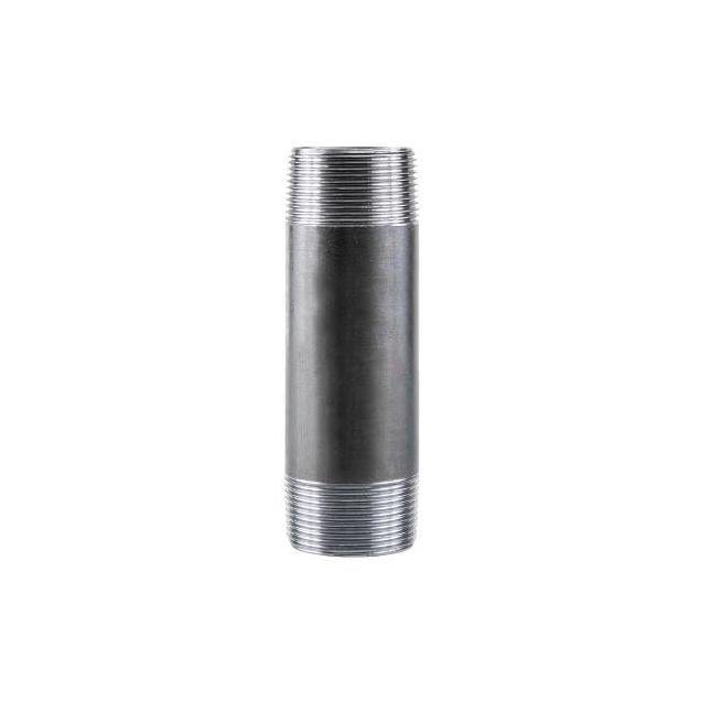 STZ 1-1/2 In. x 4-1/2 In. Steel Black Iron Nipple