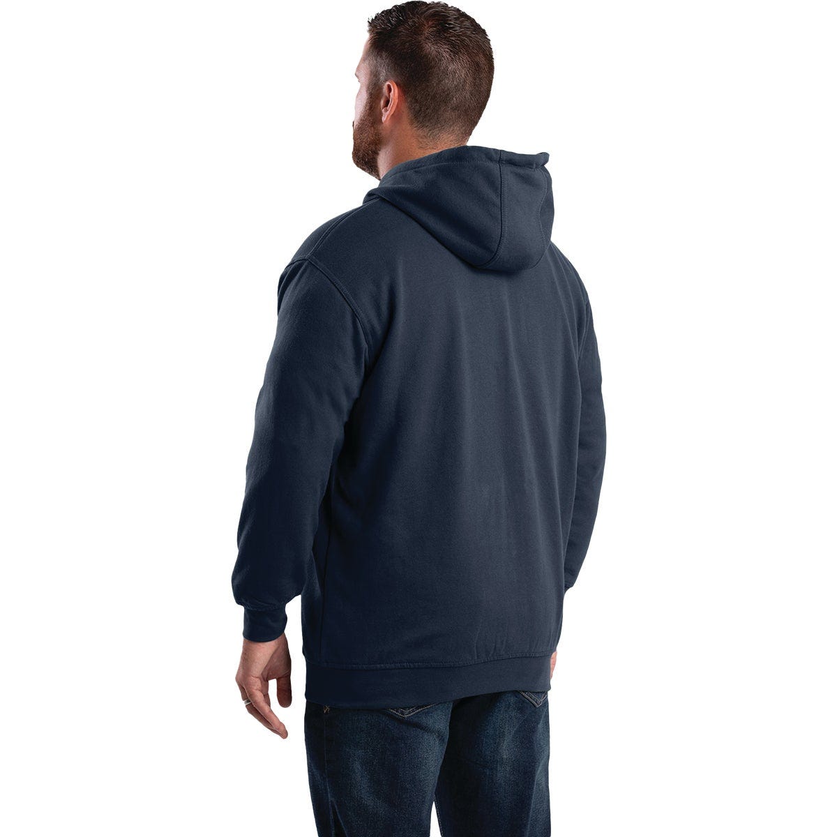 Berne Heritage Medium Navy Thermal-Lined Full-Zip Hooded Sweatshirt - photo 2