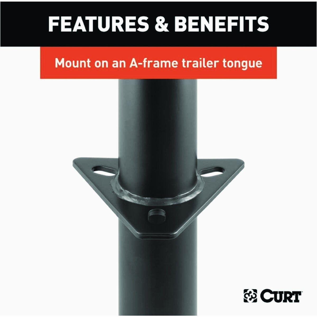 Curt 2000 Lb. A-Frame Jack With Top Handle, 15 In. Travel - photo 4 Curt 2000 Lb. A-Frame Jack With Top Handle, 15 In. Travel - photo 4