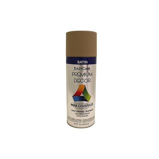 EasyCare Premium Decor 12 oz. Spray Paint, Khaki Gloss