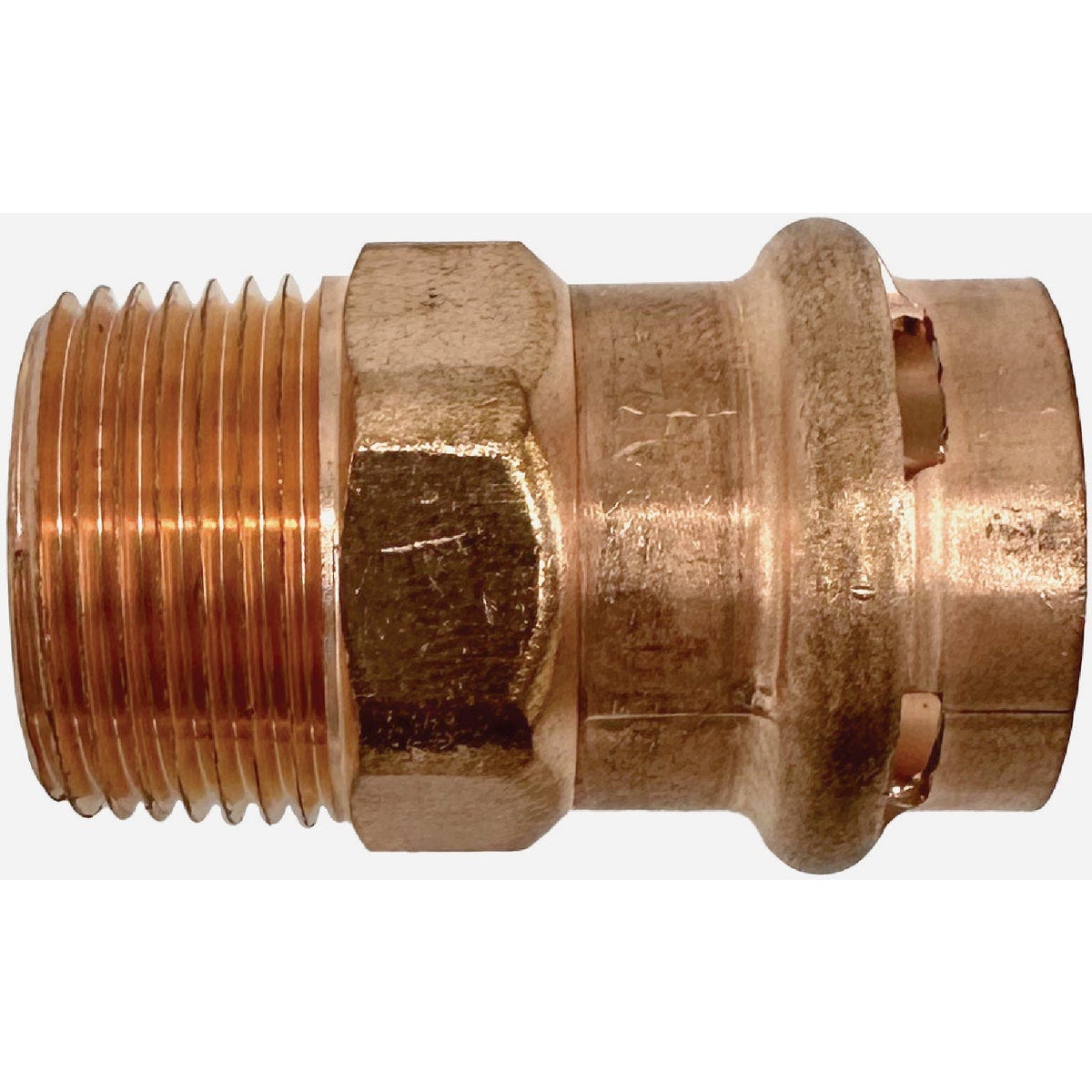 QuickFitting SurePress 3/4 In. Press Copper MNPT Adapter | True Value ...