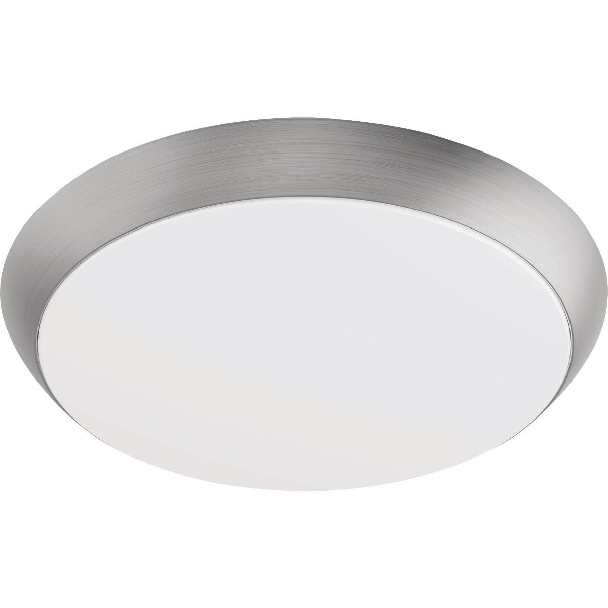 Feit 11 In. Brushed Nickel LED CCT Dimmable Flush Mount Ceiling Light Fixture Feit 11 In. Brushed Nickel LED CCT Dimmable Flush Mount Ceiling Light Fixture