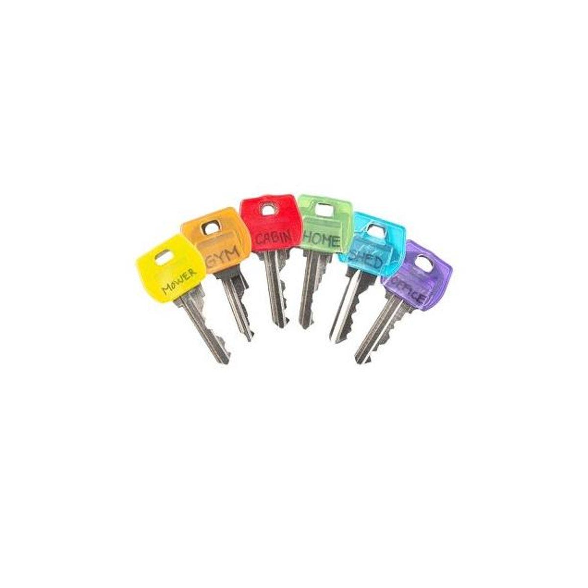 Nite Ize Rubber IdentiKey Colored Key Covers (6-Pack) - photo 3