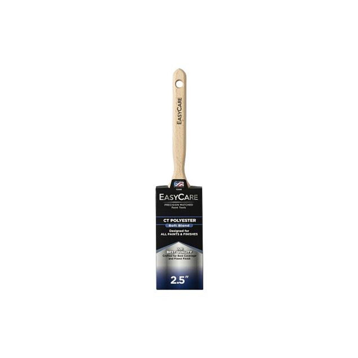 EasyCare 2-1/2 In. Wood Handle Flat Sash Paint Brush
