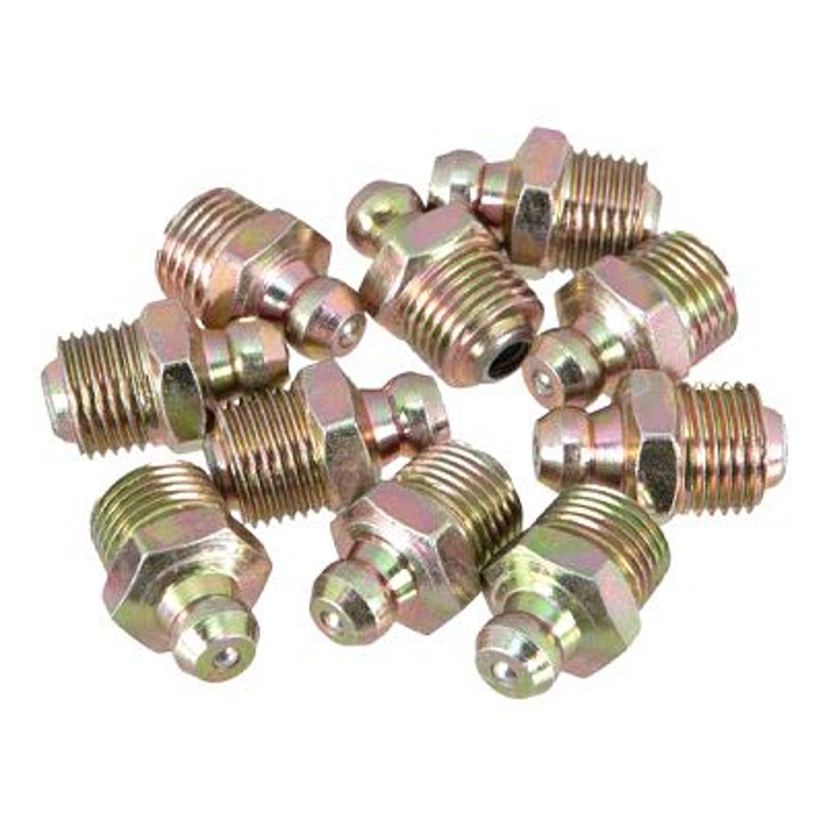 Performance Tool 1/8 In. NPT Grease Fittings (10-Pack) - photo 2