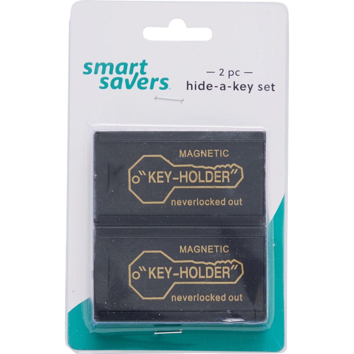Smart Savers Hide-A-Key Black Key Hider (2-Pack) Smart Savers Hide-A-Key Black Key Hider (2-Pack)
