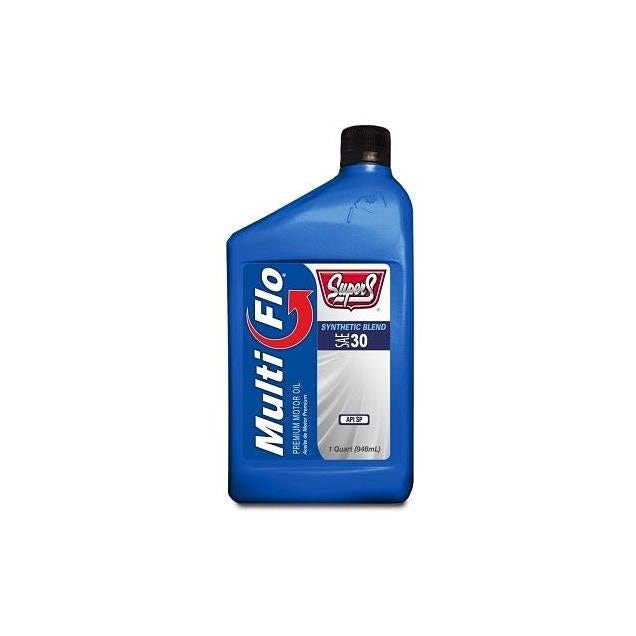 Super S SAE-30 1-Qt. Synthetic Blend Motor Oil