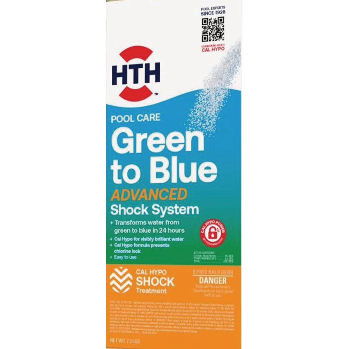 HTH Pool Care 7.2 Lb. Green to Blue Advanced Kit