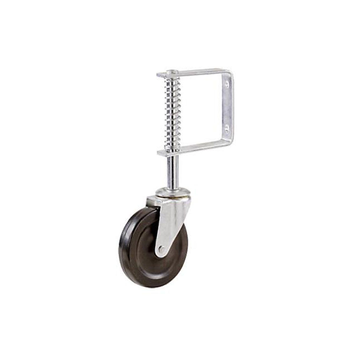 Richelieu 4 In. Rubber Gate Support Swivel Plate Caster Richelieu 4 In. Rubber Gate Support Swivel Plate Caster