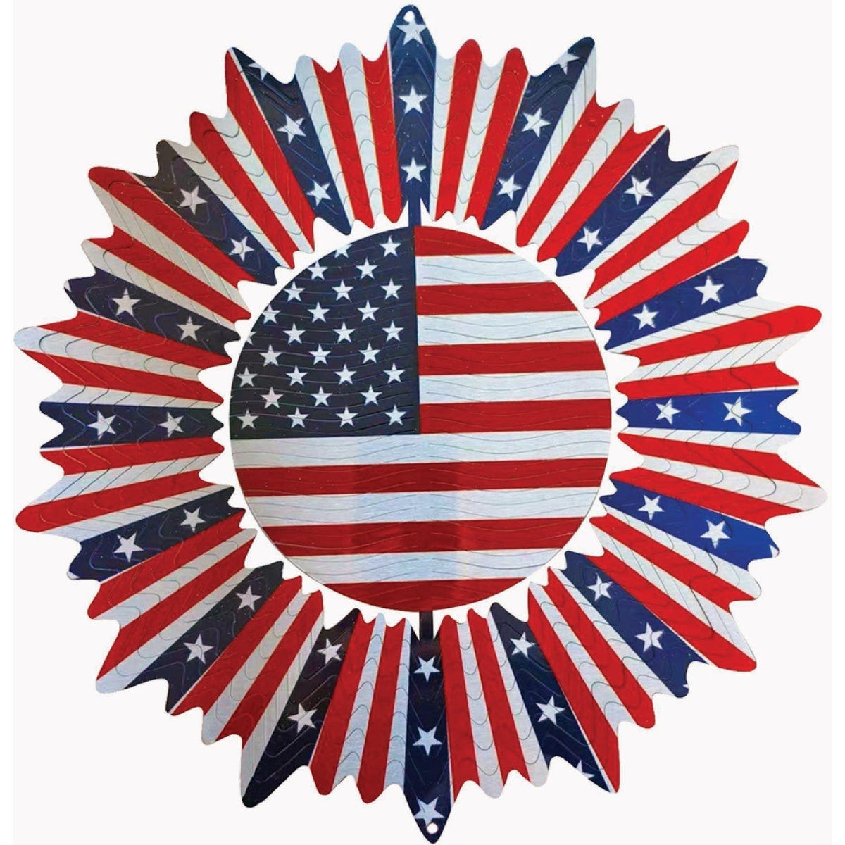 Spinfinity Designs Spiral US Flag Wind Spinner Spinfinity Designs Spiral US Flag Wind Spinner