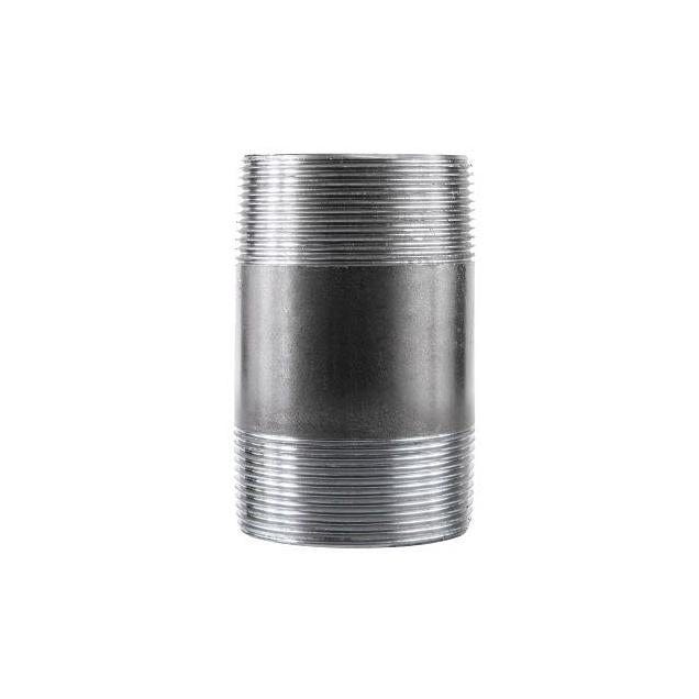 STZ 2 In. x 3-1/2 In. Steel Black Iron Nipple STZ 2 In. x 3-1/2 In. Steel Black Iron Nipple