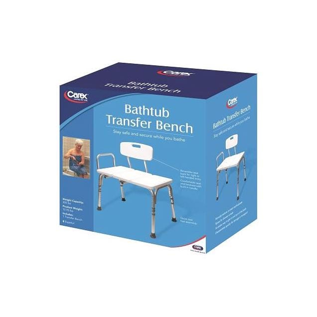 Carex Bathtub Transfer Seat/Bench