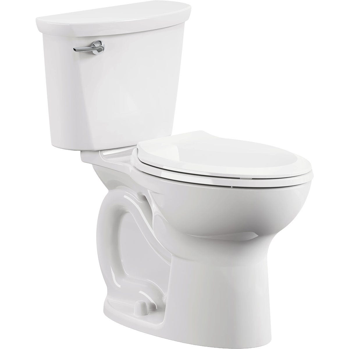 American Standard Cadet 10 In. Rough-In White Chair Height Elongated Bowl 1.28 GPF Toilet American Standard Cadet 10 In. Rough-In White Chair Height Elongated Bowl 1.28 GPF Toilet