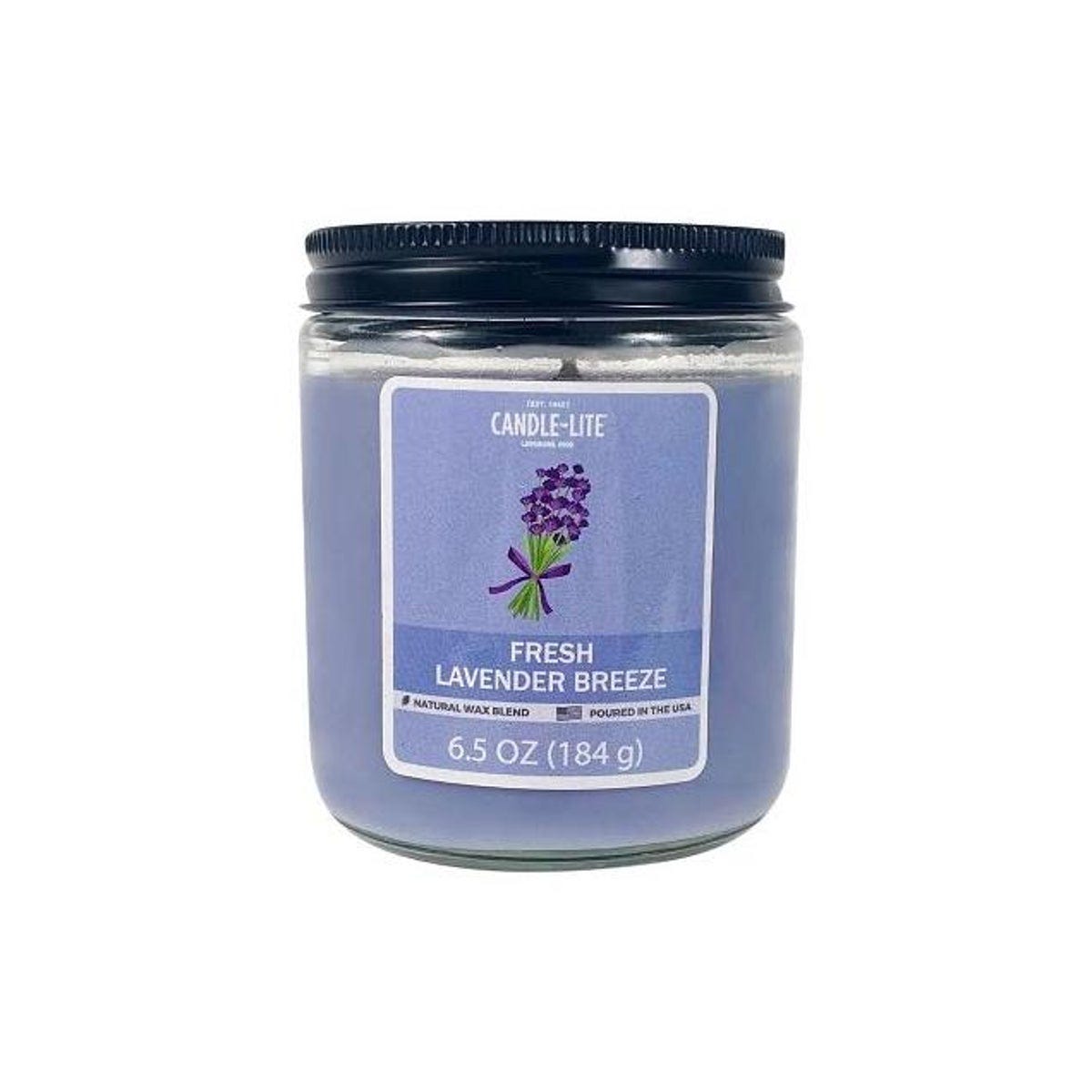 Candle-Lite 6.5 Oz. Fresh Lavender Breeze Candle Candle-Lite 6.5 Oz. Fresh Lavender Breeze Candle
