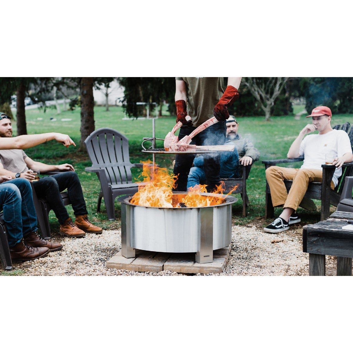 Breeo X-Series 30 Stainless Smokeless Fire Pit | True Value Hardware