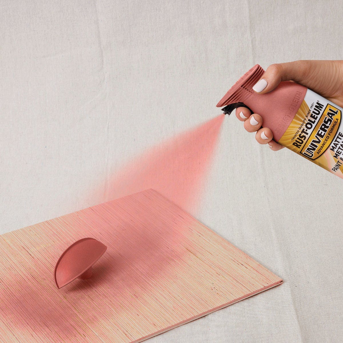 Rust-Oleum Universal 12 Oz. Metallic Desert Rose Gold Paint - photo 6