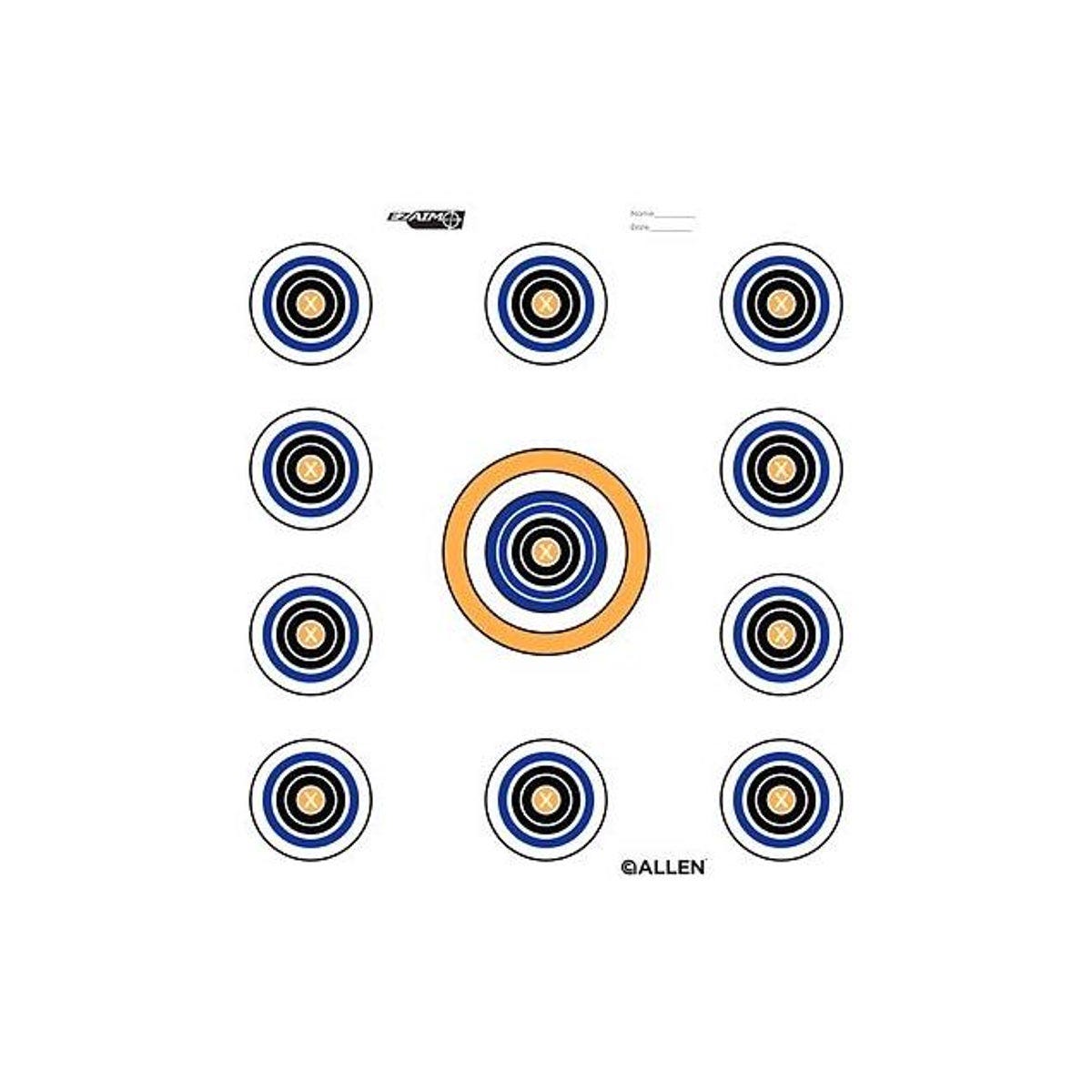 Allen 12 In. White EZ Aim 11 Spot Target