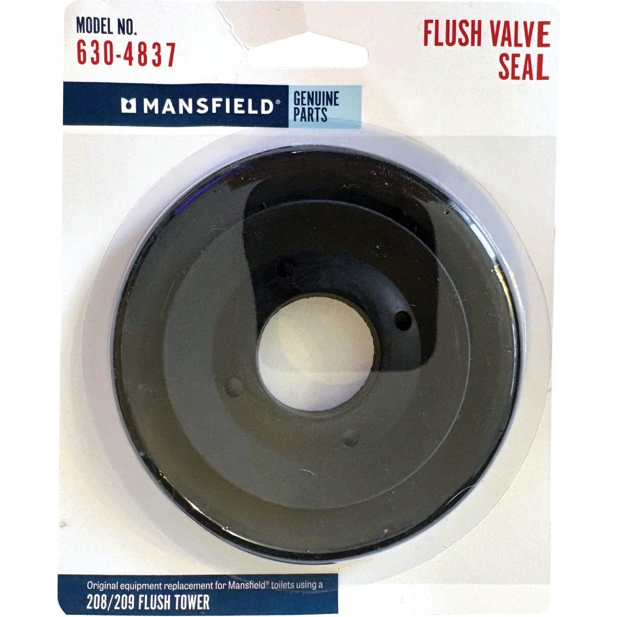 Mansfield Flush Valve Seal for No. 208/209 Watersaver Mansfield Flush Valve Seal for No. 208/209 Watersaver