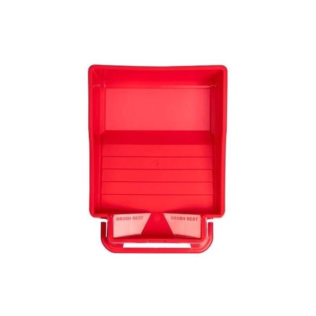 Shur-Line 9 In. Red Deep-Well Plastic Paint Tray