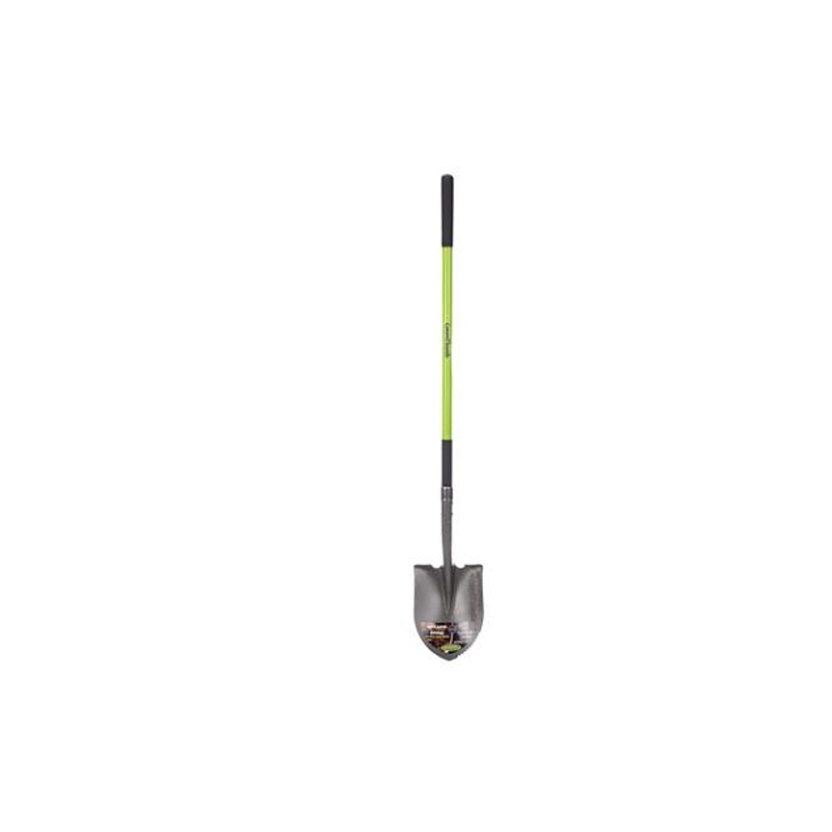 Round Point Garden Shovel with Fiberglass Handle