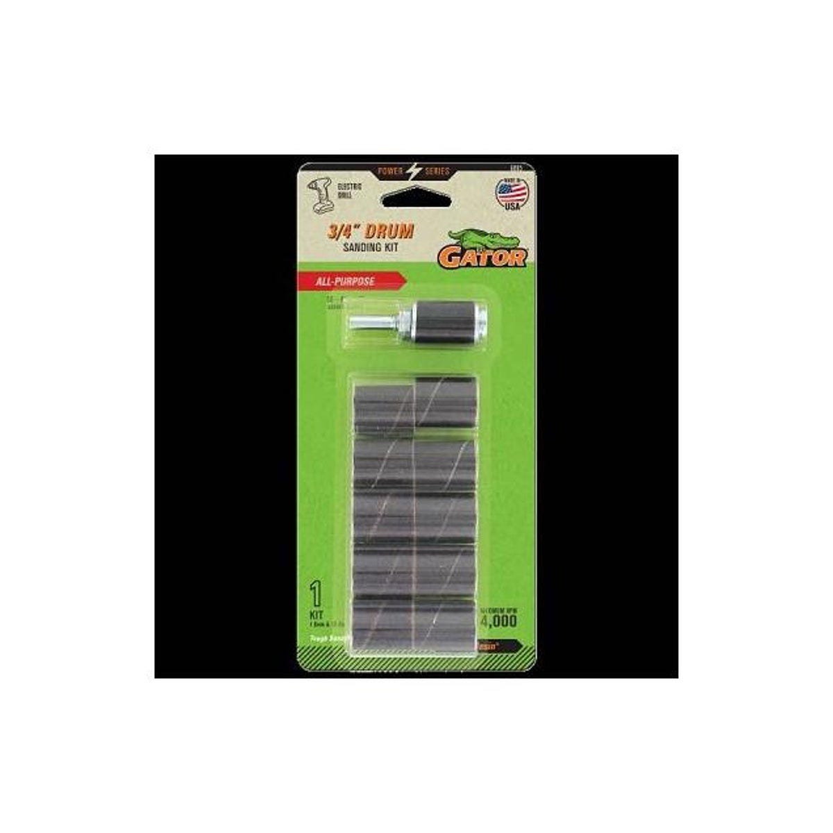 Gator 10-Pack 0.75 In. x 1 In. Drum-Sanding Sleeve Kit