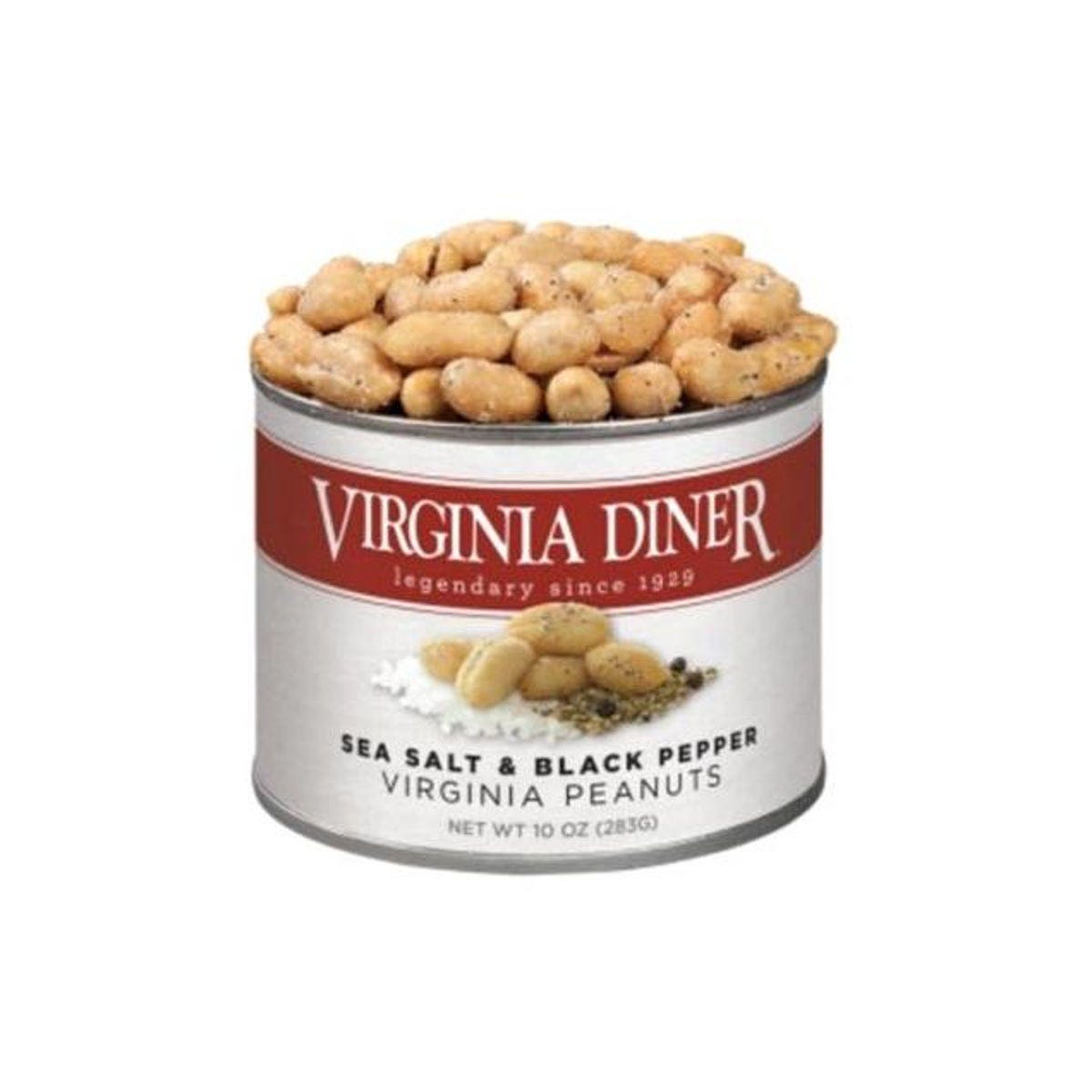 Virginia Diner 10 Oz. Sea Salt & Black Pepper Peanuts