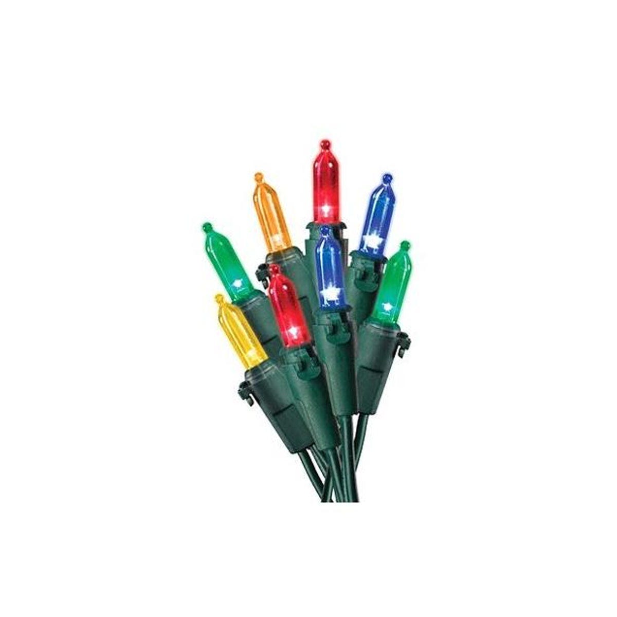 Holiday Wonderland Multi 100-Bulb Christmas LED String Light Set Holiday Wonderland Multi 100-Bulb Christmas LED String Light Set