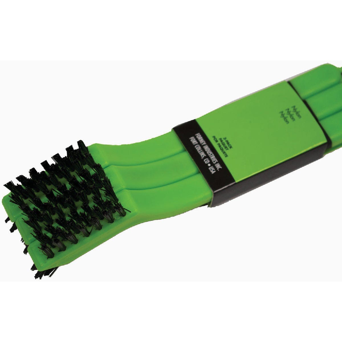 Forney 3 x 7 Row Nylon Scratch Brush with Plastic Handle (3-Pack) - photo 4