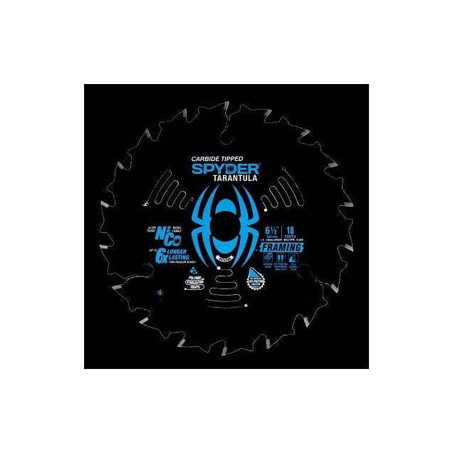 Spyder Tarantula 6-1/2 In. 18-Tooth Framing Circular Saw Blade