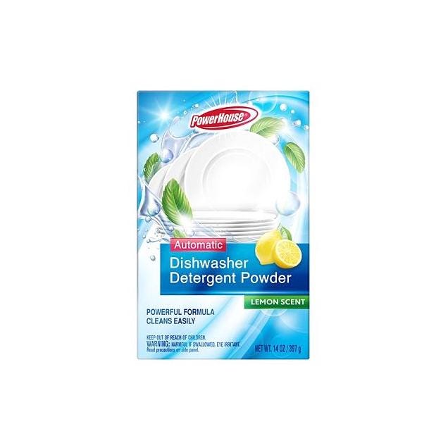 PowerHouse 14 Oz. Automatic Dishwasher Detergent Powder, Lemon Scent PowerHouse 14 Oz. Automatic Dishwasher Detergent Powder, Lemon Scent
