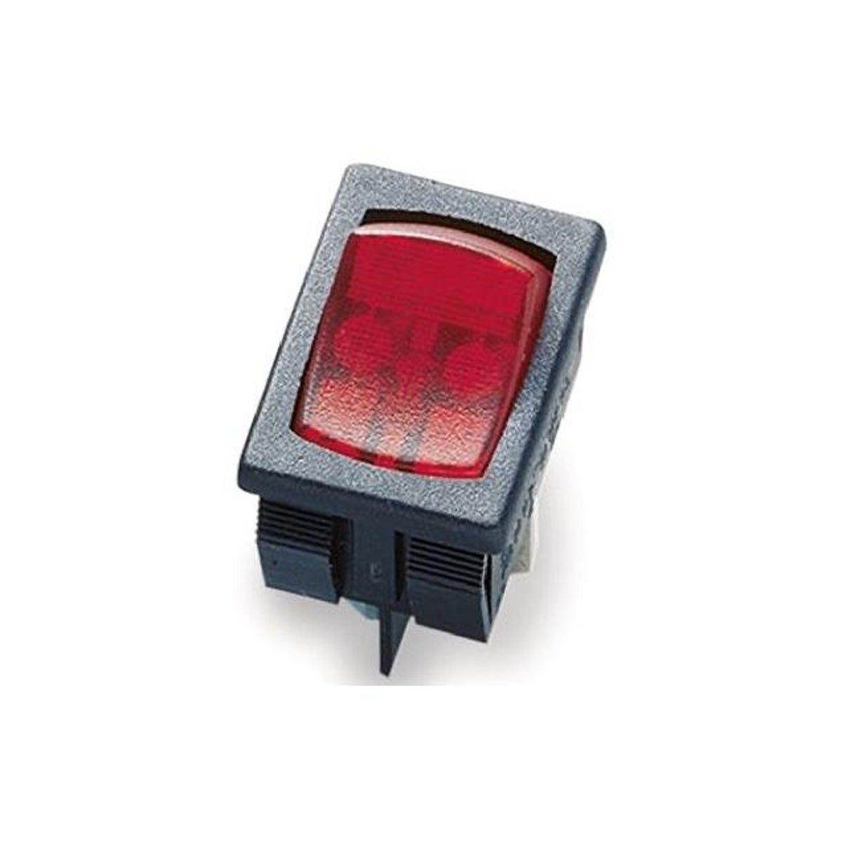 Gardner Bender Red Mini IlluminatedRocker Switch