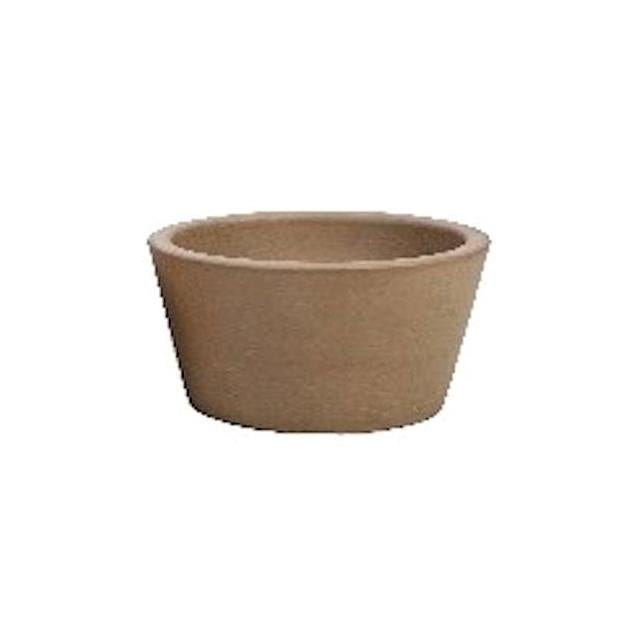 Deroma 8.5 In. Brown Clay Planter