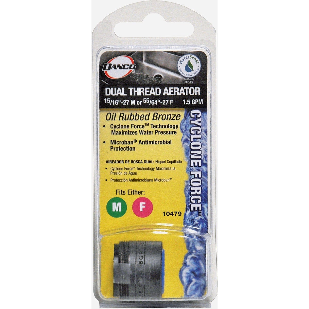 Danco 1.5 GPM Dual Thread Aerator, Oil Rubbed Bronze- - photo 2 Danco 1.5 GPM Dual Thread Aerator, Oil Rubbed Bronze- - photo 2