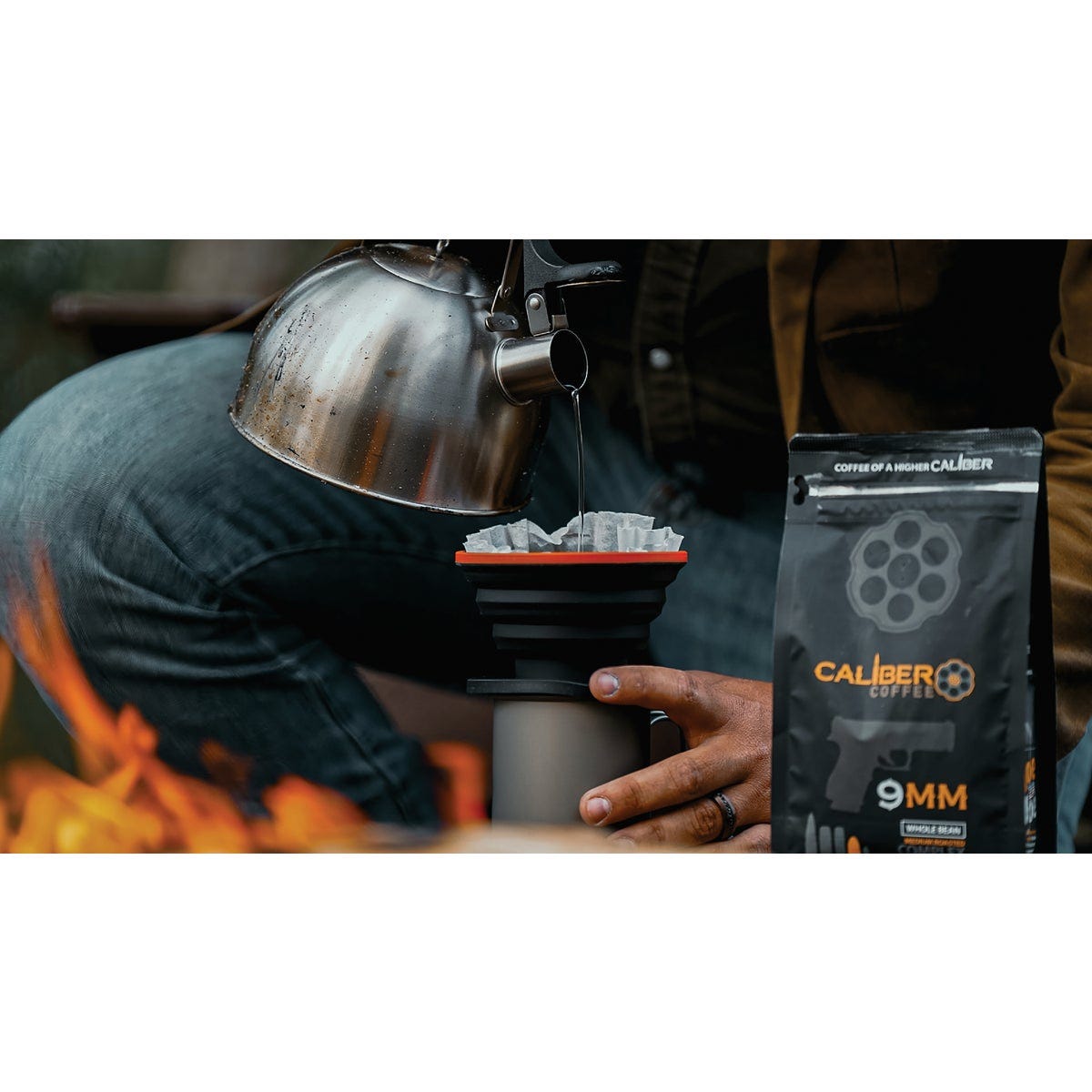 Caliber Coffee 9mm Ground Medium Roast Coffee, 12 Oz. Bag - photo 4