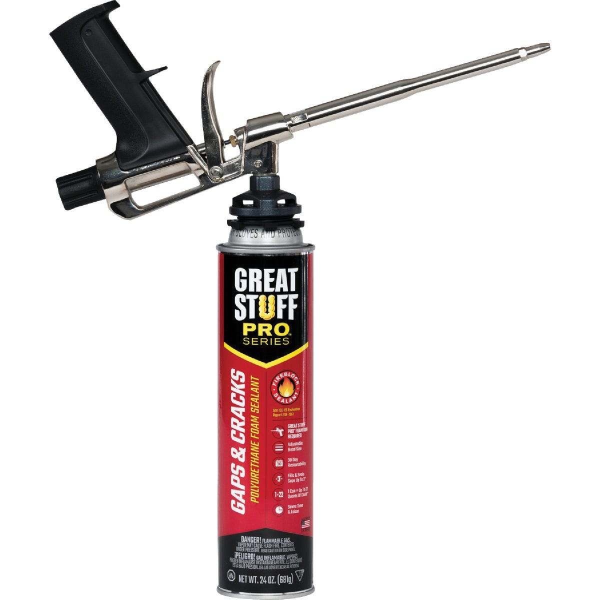 Great Stuff Pro Gaps & Cracks 24 Oz. Gun Foam - photo 2 Great Stuff Pro Gaps & Cracks 24 Oz. Gun Foam - photo 2