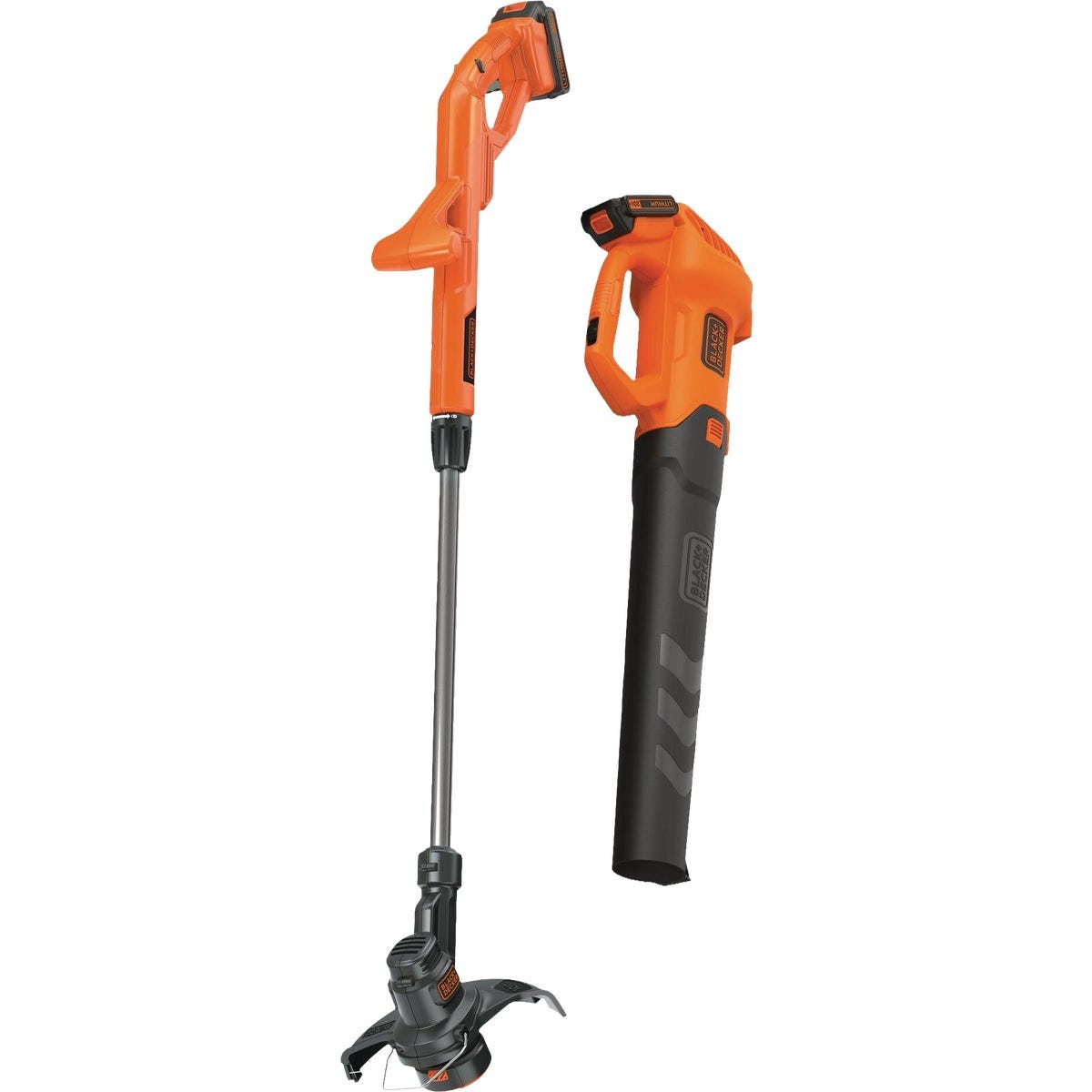 Black & Decker 20V String Trimmer & Blower Kit with (2) 2.0 Ah Batteries & Charger