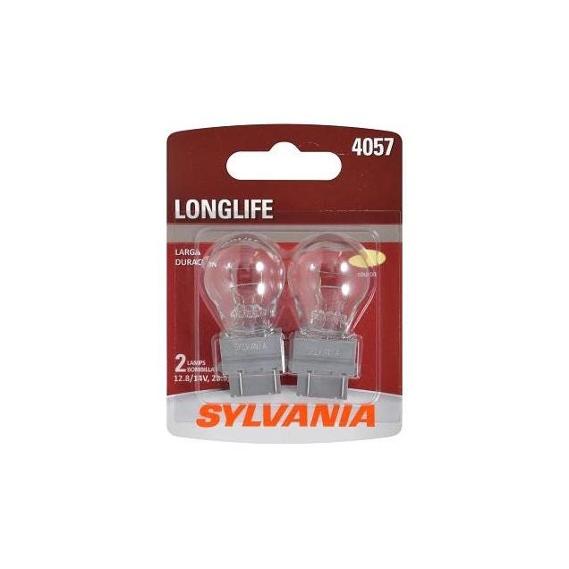 Sylvania 4057LL BP2 Long Life Miniature Clear Bulb (2-Pack)