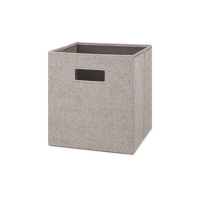 Whitmor Brown Collapsible Fabric Storage Cube