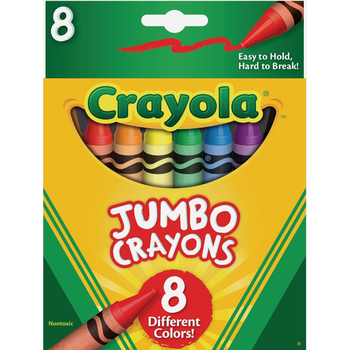 Crayola Jumbo Crayons (8-Pack)