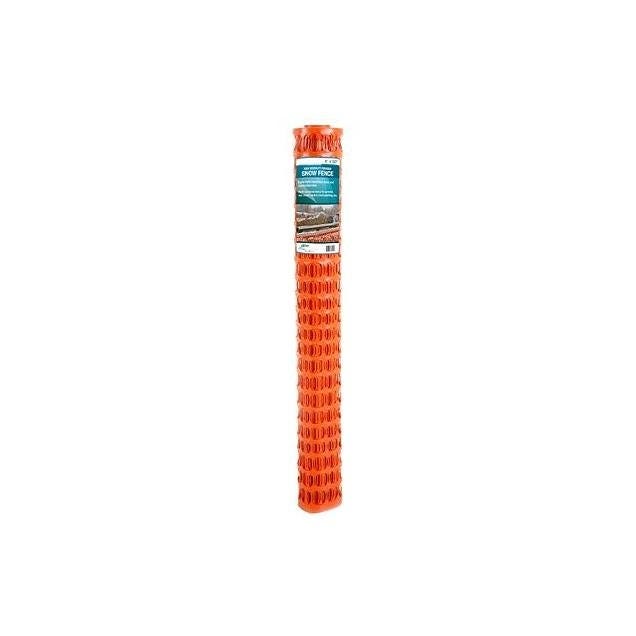 Hanes Geo Components 4 Ft. x 50 Ft. Orange Heavy-Duty Snow Fence Hanes Geo Components 4 Ft. x 50 Ft. Orange Heavy-Duty Snow Fence