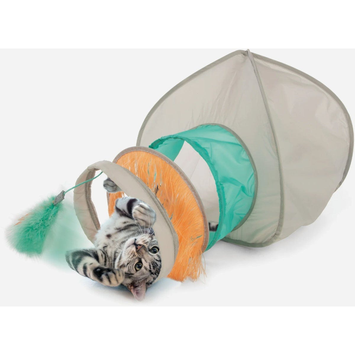 SmartyKat Fringe Frenzy Cat Hideout Tunnel | Do it Best