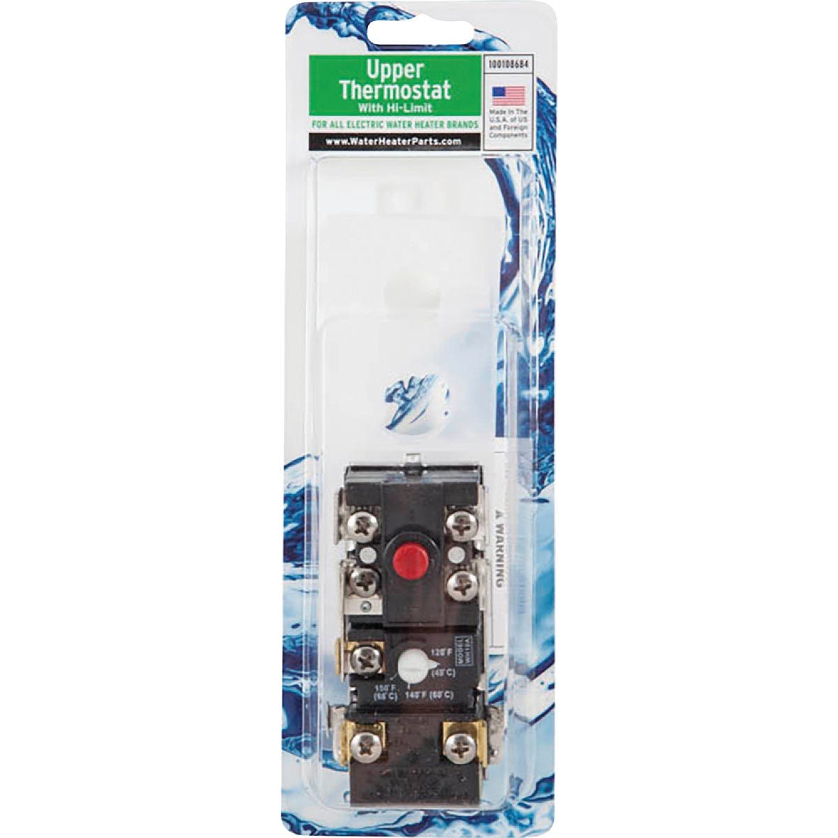 Reliance (WH10-A) Upper Electric Water Heater Thermostat For 2-Element Models Reliance (WH10-A) Upper Electric Water Heater Thermostat For 2-Element Models