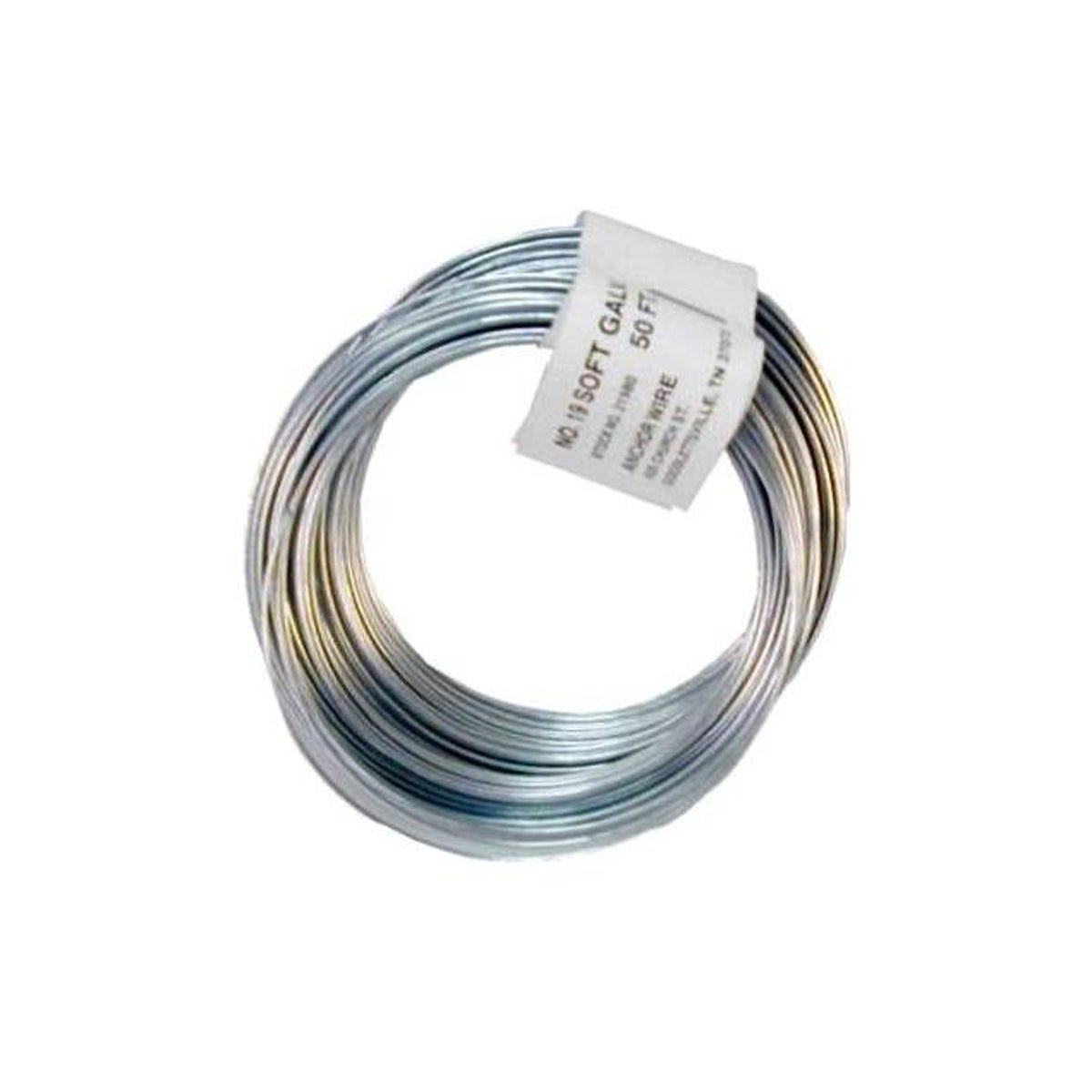 Hillman 50 Ft. 20 ga 3-1/2 In. Dia. Galvanized Wire