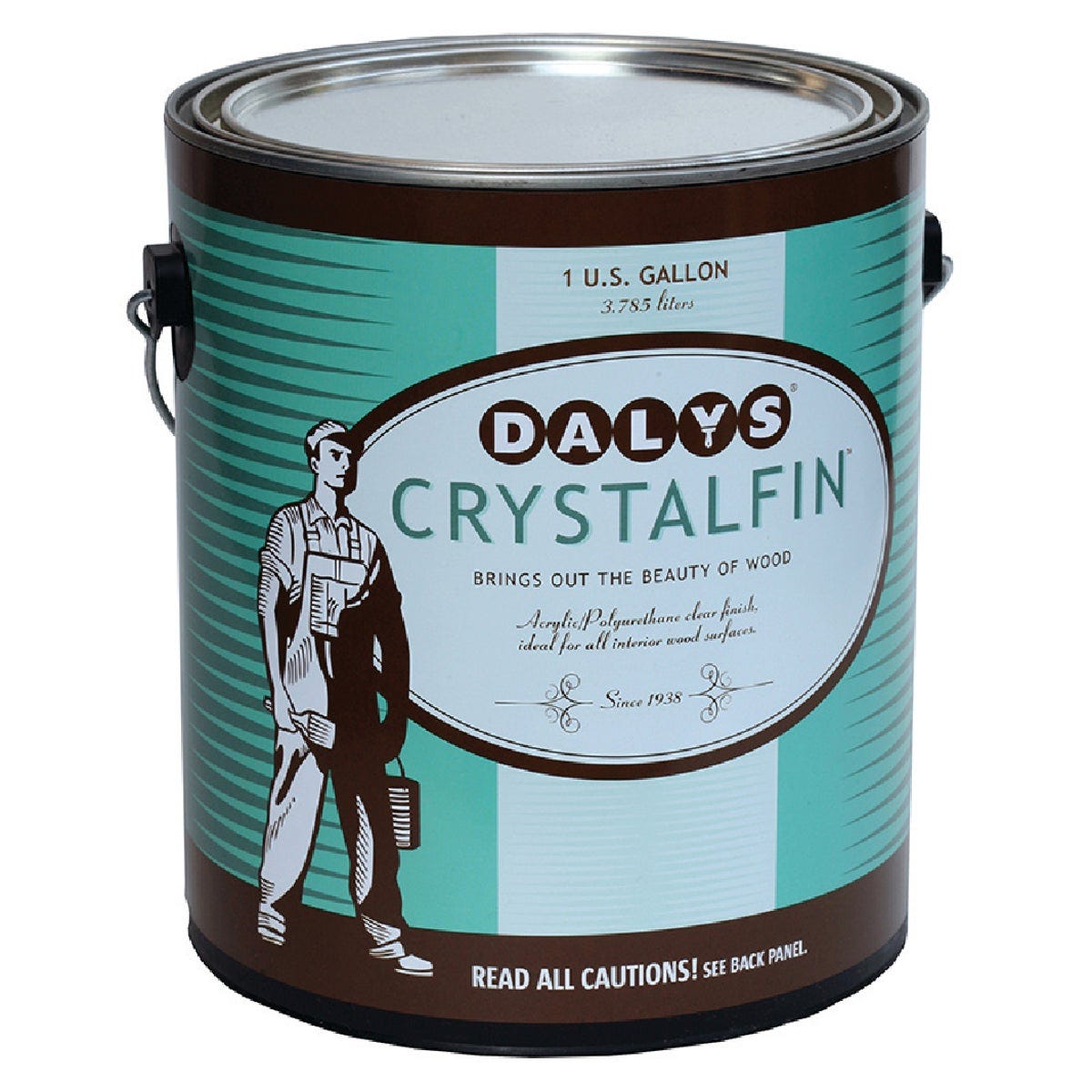 Daly's CrystalFin Semi-Gloss Polyurethane Acrylic Polymer Floor Finish, 1 Qt., 088-914