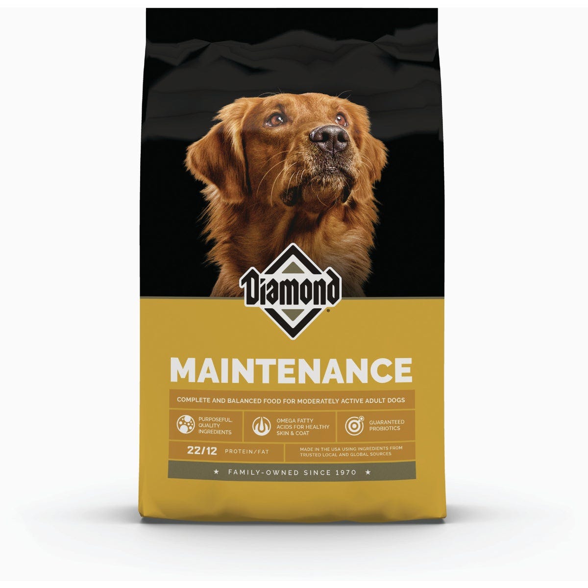 Diamond 50 Lb. 22/12 Protein/Fat Maintenance Dog Food Diamond 50 Lb. 22/12 Protein/Fat Maintenance Dog Food